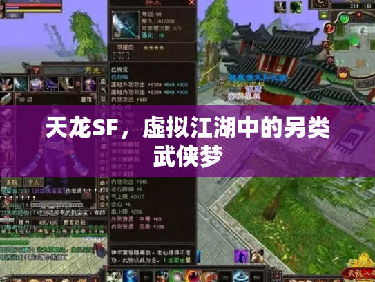 天龙SF，虚拟江湖中的另类武侠梦