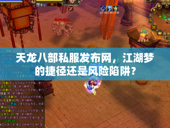天龙八部私服发布网，江湖梦的捷径还是风险陷阱？