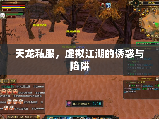 天龙私服，虚拟江湖的诱惑与陷阱
