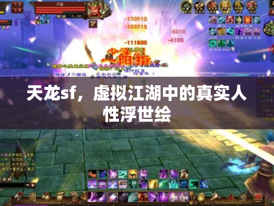 天龙sf，虚拟江湖中的真实人性浮世绘