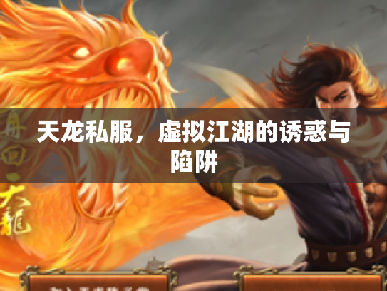 天龙私服，虚拟江湖的诱惑与陷阱