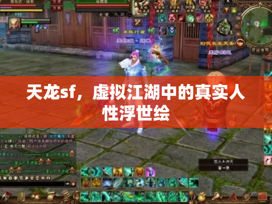 天龙sf，虚拟江湖中的真实人性浮世绘