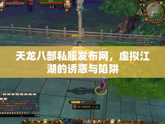 天龙八部私服发布网，虚拟江湖的诱惑与陷阱