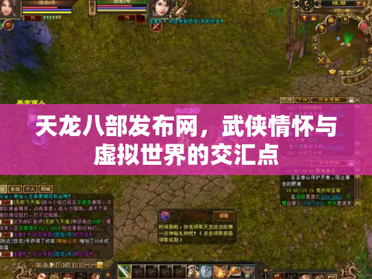 天龙八部发布网，武侠情怀与虚拟世界的交汇点