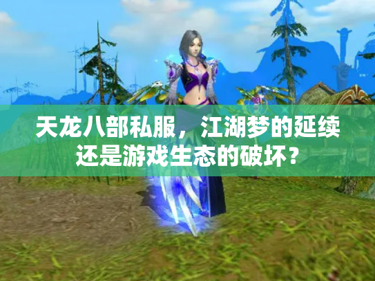 天龙八部私服，江湖梦的延续还是游戏生态的破坏？