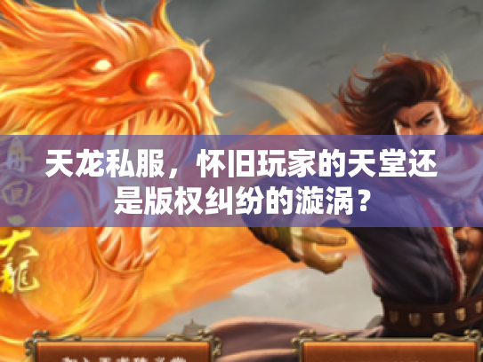 天龙私服，怀旧玩家的天堂还是版权纠纷的漩涡？