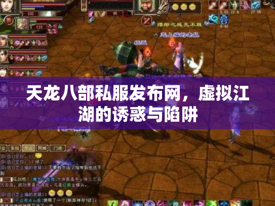 天龙八部私服发布网，虚拟江湖的诱惑与陷阱