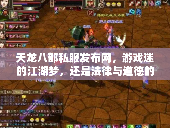 天龙八部私服发布网，游戏迷的江湖梦，还是法律与道德的灰色地带？