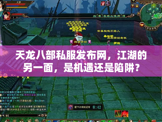 天龙八部私服发布网，江湖的另一面，是机遇还是陷阱？