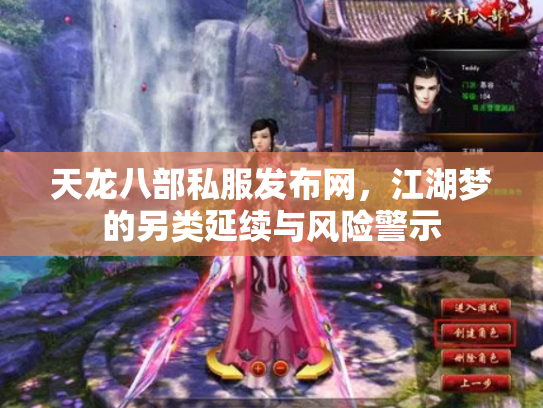 天龙八部私服发布网，江湖梦的另类延续与风险警示