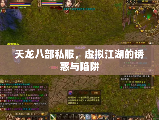 天龙八部私服，虚拟江湖的诱惑与陷阱