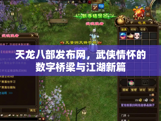 天龙八部发布网，武侠情怀的数字桥梁与江湖新篇