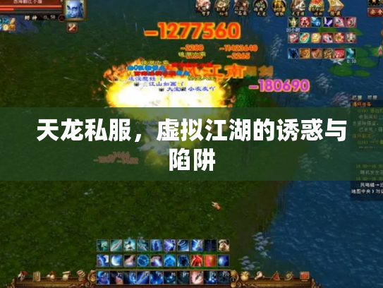 天龙私服，虚拟江湖的诱惑与陷阱