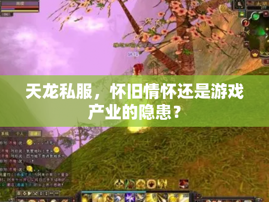 天龙私服，怀旧情怀还是游戏产业的隐患？