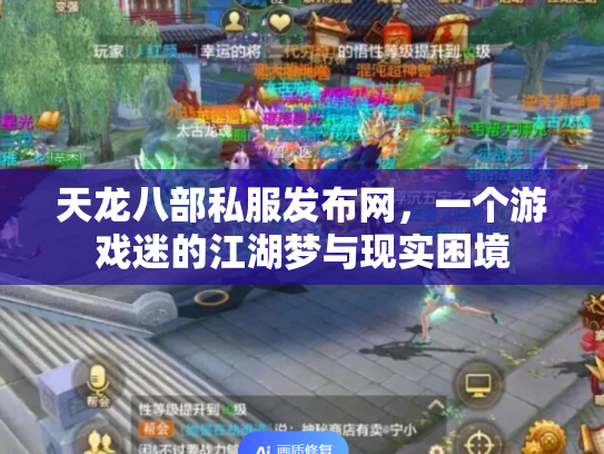 天龙八部私服发布网，一个游戏迷的江湖梦与现实困境