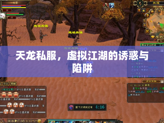 天龙私服，虚拟江湖的诱惑与陷阱