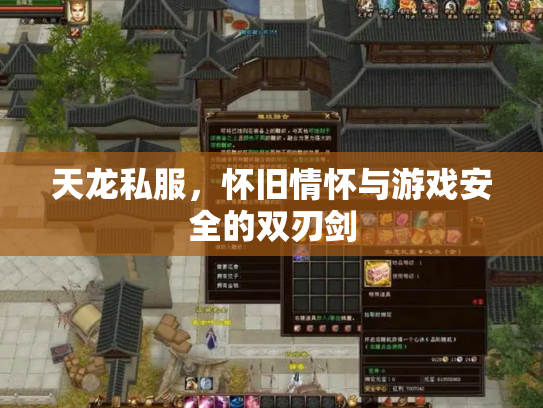 天龙私服，怀旧情怀与游戏安全的双刃剑