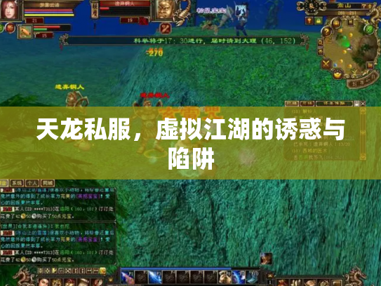 天龙私服，虚拟江湖的诱惑与陷阱