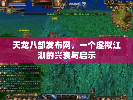 天龙八部发布网，一个虚拟江湖的兴衰与启示