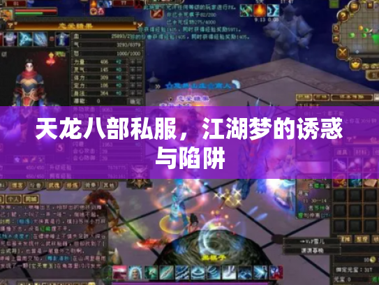 天龙八部私服，江湖梦的诱惑与陷阱