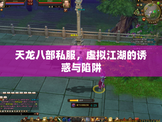天龙八部私服，虚拟江湖的诱惑与陷阱