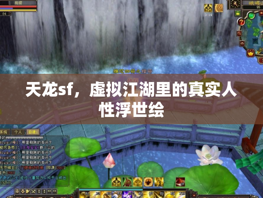 天龙sf，虚拟江湖里的真实人性浮世绘