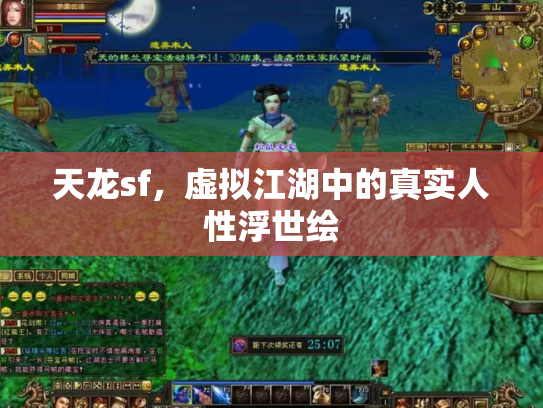 天龙sf，虚拟江湖中的真实人性浮世绘