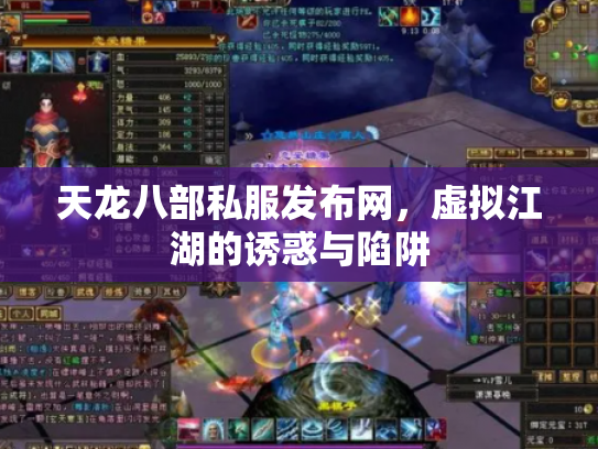 天龙八部私服发布网，虚拟江湖的诱惑与陷阱