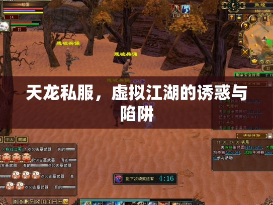天龙私服，虚拟江湖的诱惑与陷阱