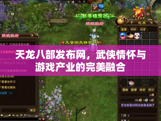 天龙八部发布网，武侠情怀与游戏产业的完美融合