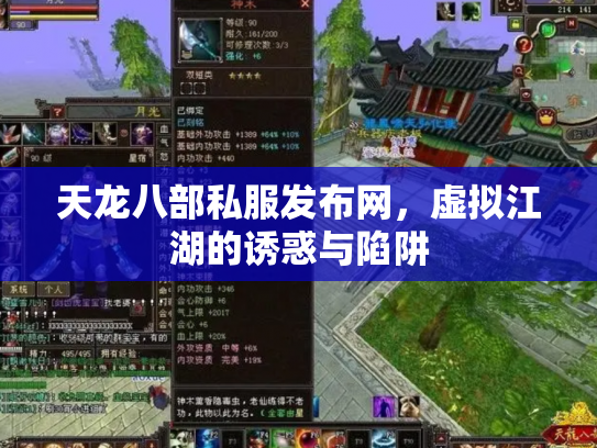 天龙八部私服发布网，虚拟江湖的诱惑与陷阱