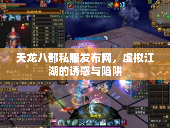 天龙八部私服发布网，虚拟江湖的诱惑与陷阱