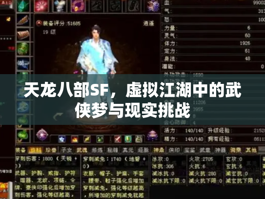 天龙八部SF，虚拟江湖中的武侠梦与现实挑战