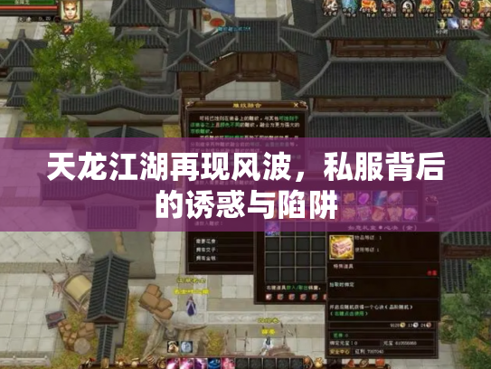 天龙江湖再现风波，私服背后的诱惑与陷阱