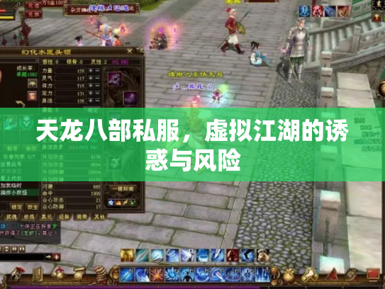 天龙八部私服，虚拟江湖的诱惑与风险