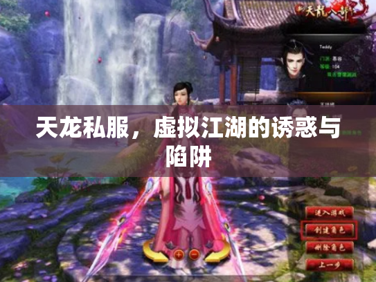 天龙私服，虚拟江湖的诱惑与陷阱