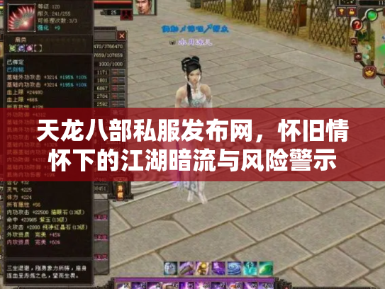 天龙八部私服发布网，怀旧情怀下的江湖暗流与风险警示