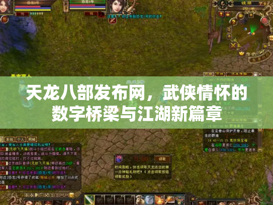 天龙八部发布网，武侠情怀的数字桥梁与江湖新篇章