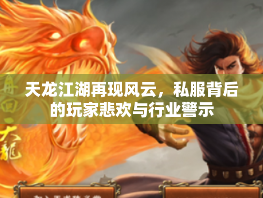 天龙江湖再现风云，私服背后的玩家悲欢与行业警示