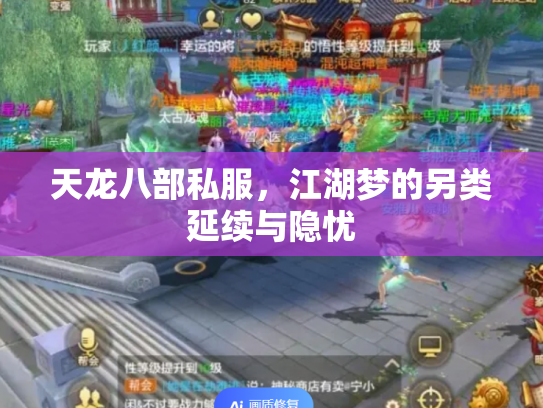 天龙八部私服，江湖梦的另类延续与隐忧
