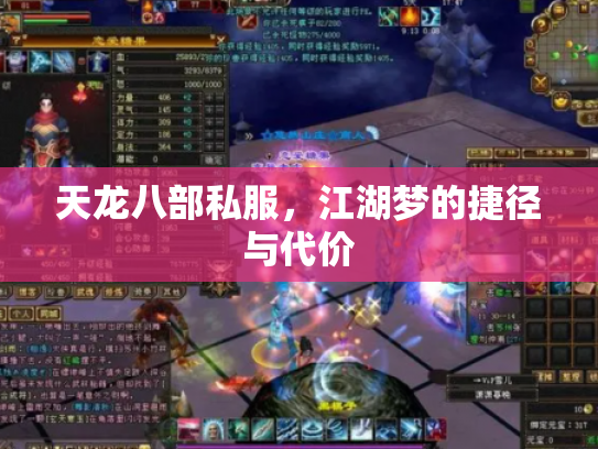 天龙八部私服，江湖梦的捷径与代价