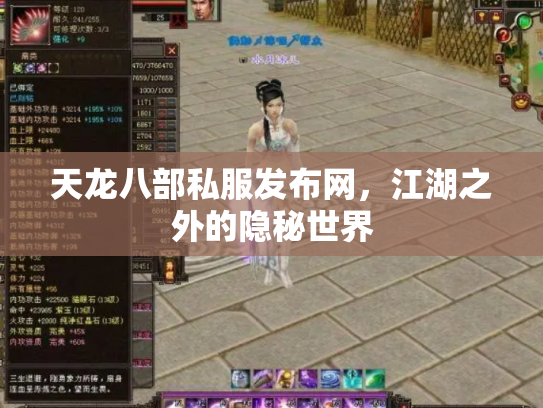天龙八部私服发布网，江湖之外的隐秘世界