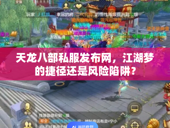 天龙八部私服发布网，江湖梦的捷径还是风险陷阱？
