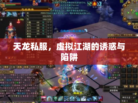 天龙私服，虚拟江湖的诱惑与陷阱