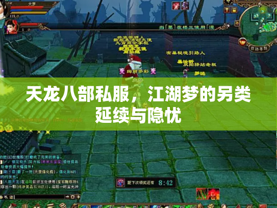 天龙八部私服，江湖梦的另类延续与隐忧