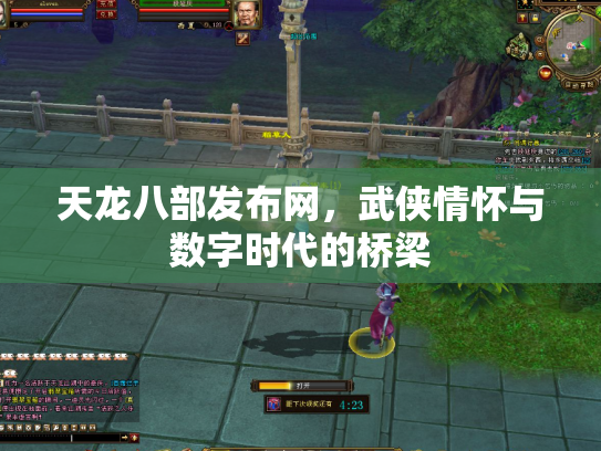 天龙八部发布网，武侠情怀与数字时代的桥梁