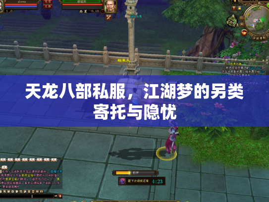 天龙八部私服，江湖梦的另类寄托与隐忧