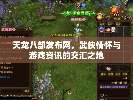 天龙八部发布网，武侠情怀与游戏资讯的交汇之地