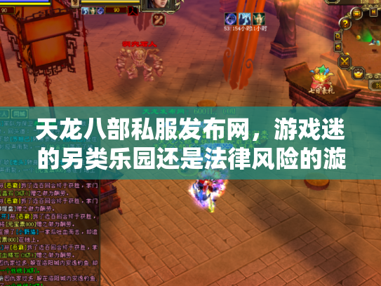 天龙八部私服发布网，游戏迷的另类乐园还是法律风险的漩涡？