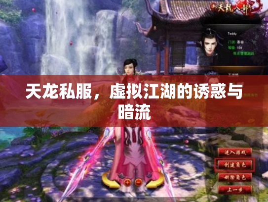 天龙私服，虚拟江湖的诱惑与暗流